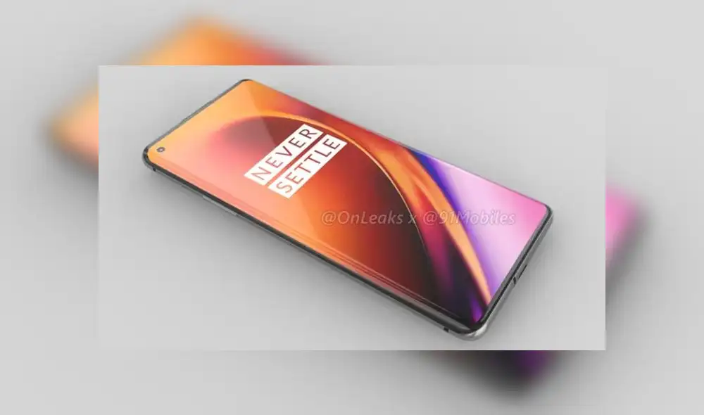 OnePlus 8 tendrá un agujero en su pantalla frontal.