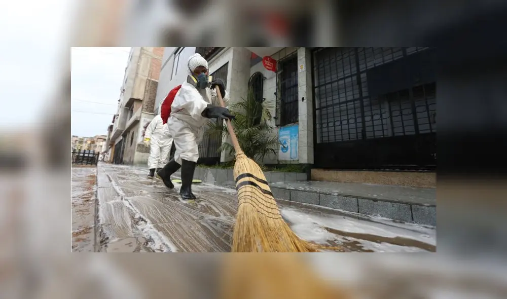 64.000 metros lineales serán desinfectados. Foto: Municipalidad de San Juan de Miraflores.