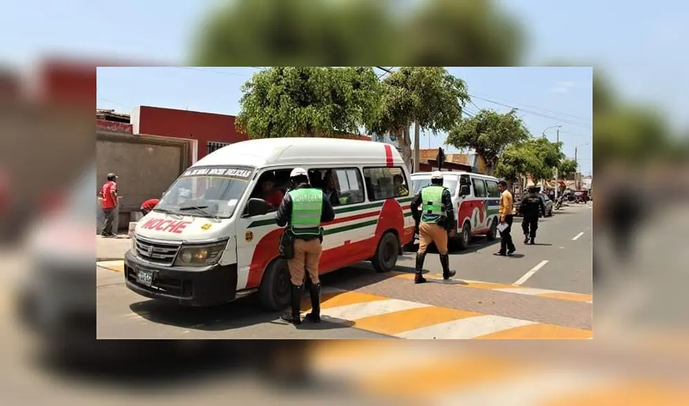 Moche: prohíben la circulación de combis ante el coronavirus Trujillo Moche: prohíben la circulación de combis ante el coronavirus Trujillo