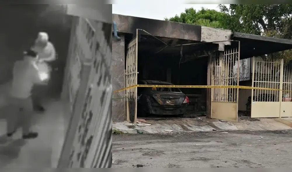 Los sujetos llegaron hasta la vivienda de la enfermera durante las primeras horas de la madrugada de este miércoles 27 de mayo, provistos de un balde de líquido inflamable. (Foto: Difusión)