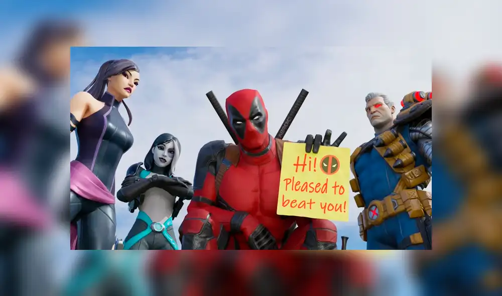 Deadpool junto a la X Force llegan a Fortnite.