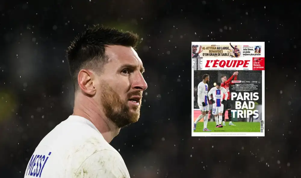 Messi se proclamó campeón del mundo en Qatar 2022. Foto: Composición LR/L'Equipe/AFP