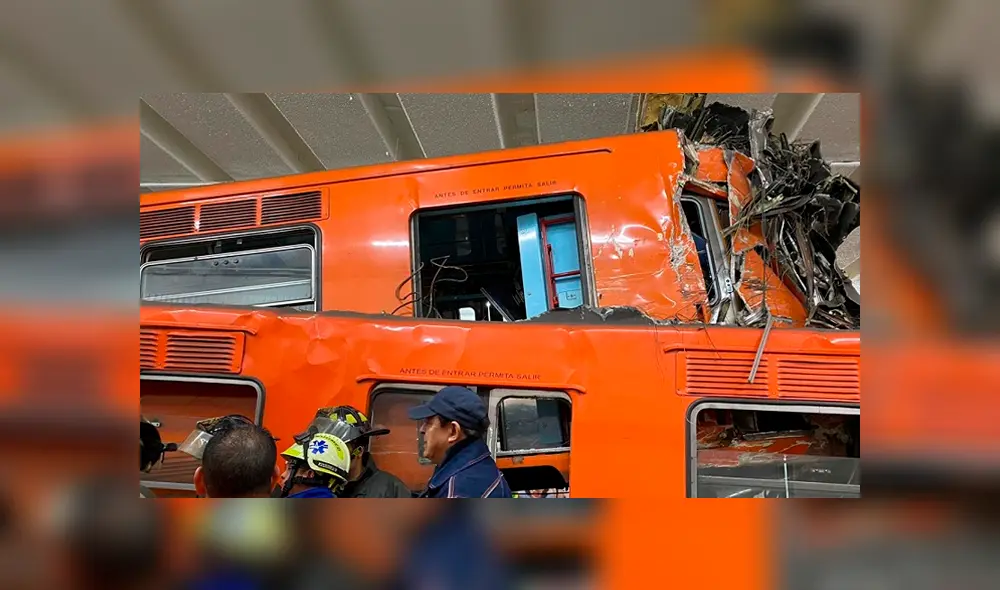 Fiscalía de CDMX concluye que choque del Metro en Tacubaya fue por error humano