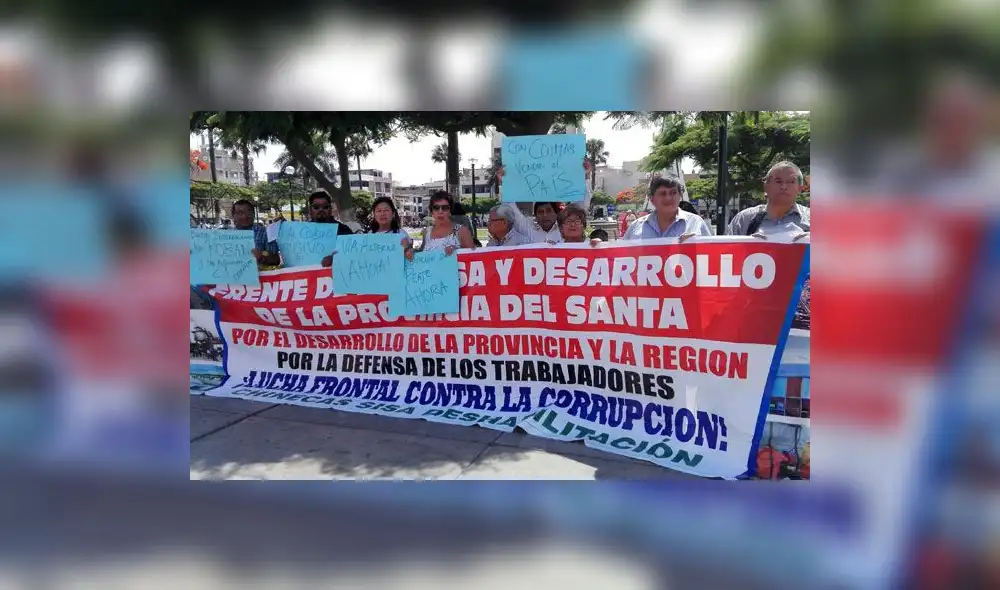 Áncash: Autoridades y gremios del Santa exigen reubicación del peaje de Besique