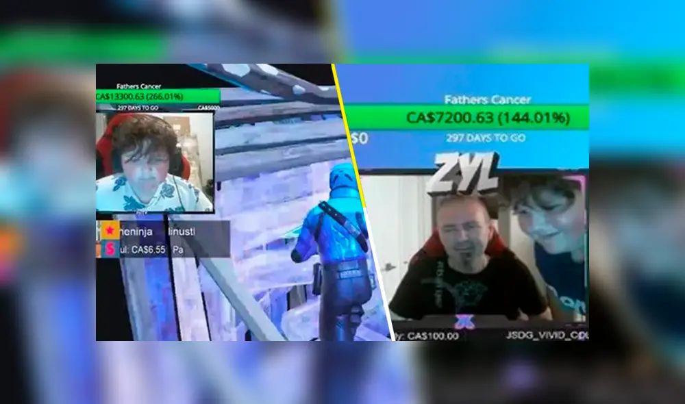 Fortnite: Niño juega por 10 horas en Twitch para ayudar a pagar el tratamiento de cáncer de su papá.