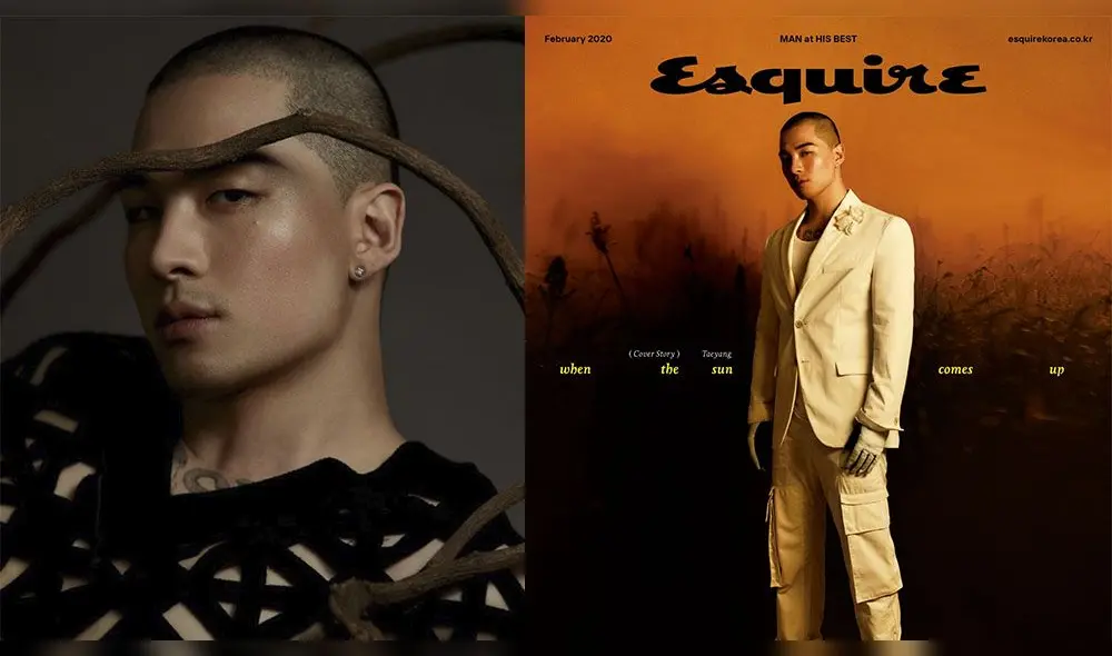 Taeyang para revista Esquire. Taeyang para revista Esquire.