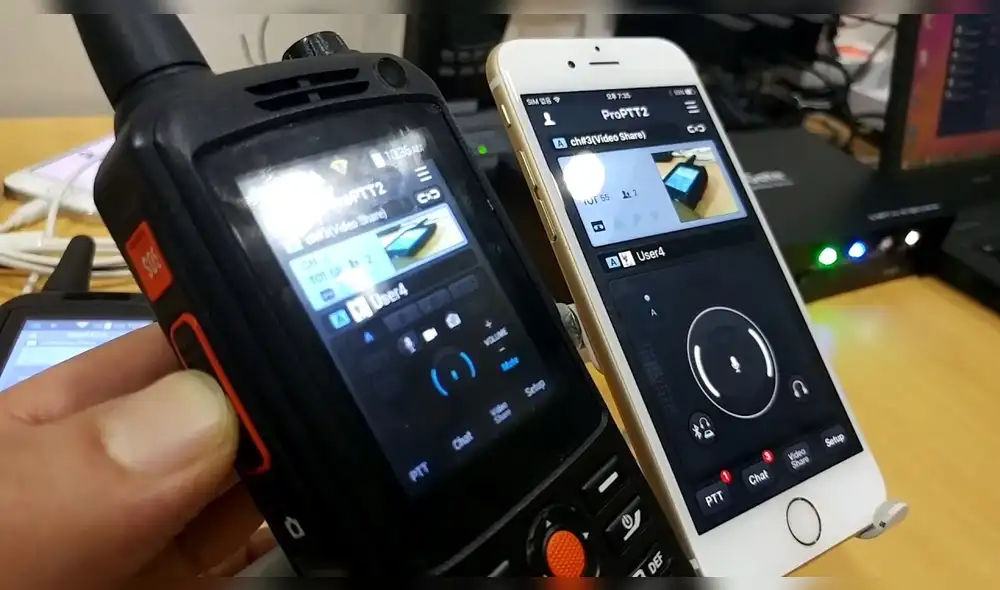 Los mensajes de voz de Zello se reproducen de manera automática. (Foto: LifeWire)