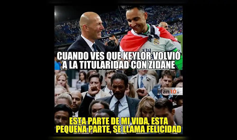 Volvió Zidane como DT del Real Madrid y las redes explotaron con los divertidos memes [FOTOS]
