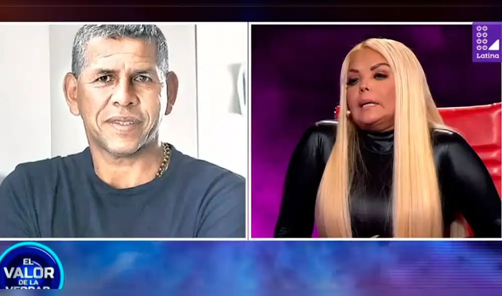 Shirley Cherres y el 'Puma' Carranza