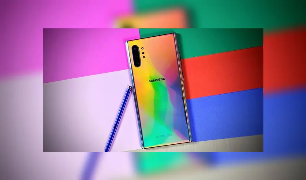 Samsung Galaxy Note 10 tiene un procesador Exynos 9825.