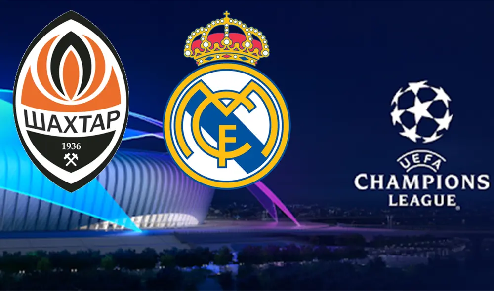 Real Madrid perdió en casa contra Shakhtar Donetsk por la fecha 1. Foto: composición/GLR