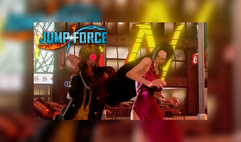 Jump Force: Sanji, en lugar de atacar a peleadoras, lanzará corazones [VIDEO]