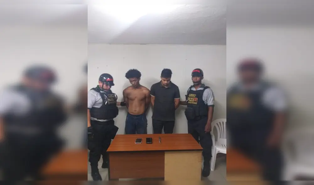 Venezolanos detenidos.