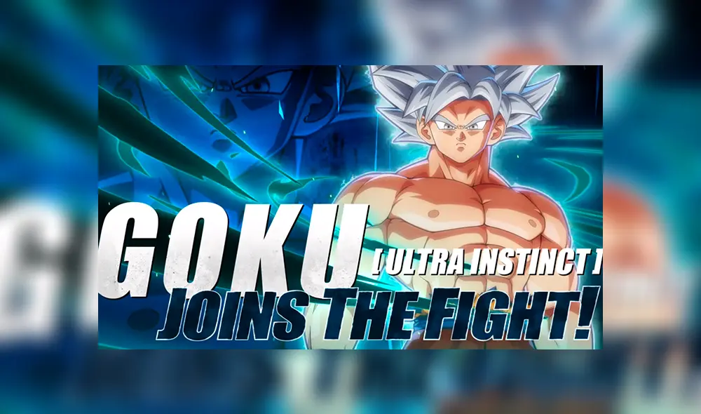 Goku Ultra Instinto llegaría en marzo a Dragon Ball FighterZ.