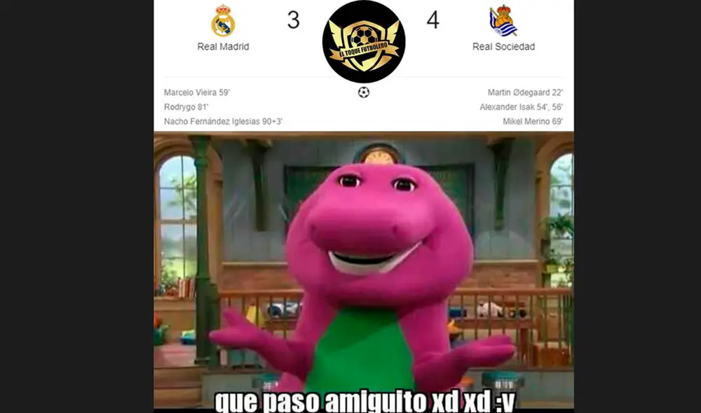 Real Madrid perdió 4-3 ante la Real Sociedad y quedó eliminado de la Copa del Rey 2019-2020. | Foto: Facebook Real Madrid perdió 4-3 ante la Real Sociedad y quedó eliminado de la Copa del Rey 2019-2020. | Foto: Facebook