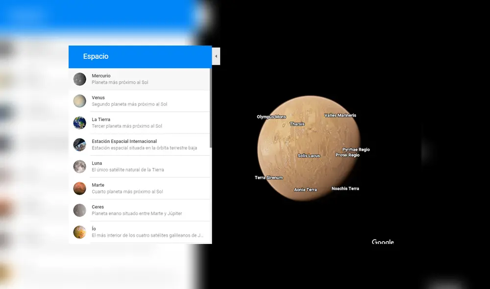 Google Maps tiene un truco secreto para ‘recorrer’ Marte y solo así podrás activarlo Google Maps tiene un truco secreto para ‘recorrer’ Marte y solo así podrás activarlo