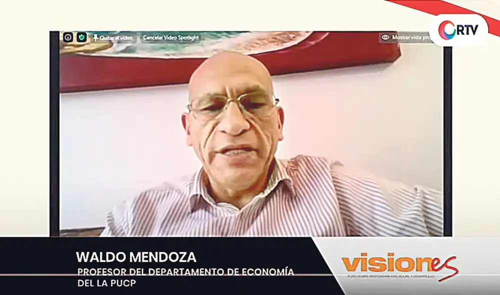 Efecto. Waldo Mendoza prevé una recuperación más rápida.