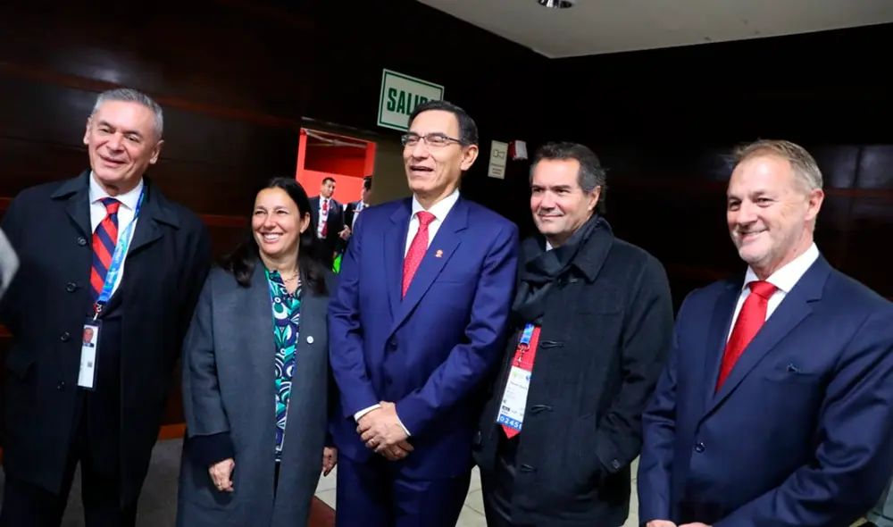 Vizcarra en ceremonia de apertura Lima 2019. Foto: Presidencia.