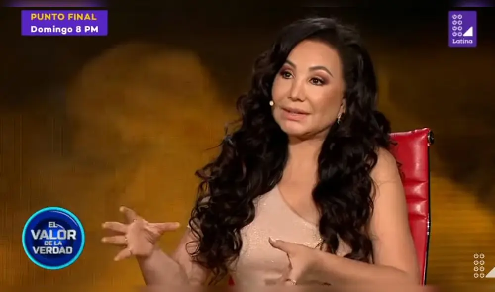 Janet Barboza en ‘El valor de la verdad’: “Fui amante de un hombre casado” [VIDEO]