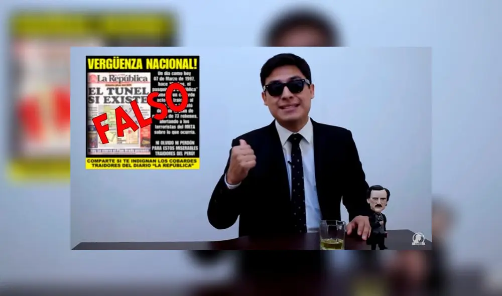 Facebook: la verdad de la portada de La República sobre el túnel [VIDEO]