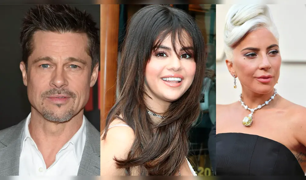  Brad Pitt, Selena Gomez, Lady Gaga y otras celebridades que optaron por el celibato 