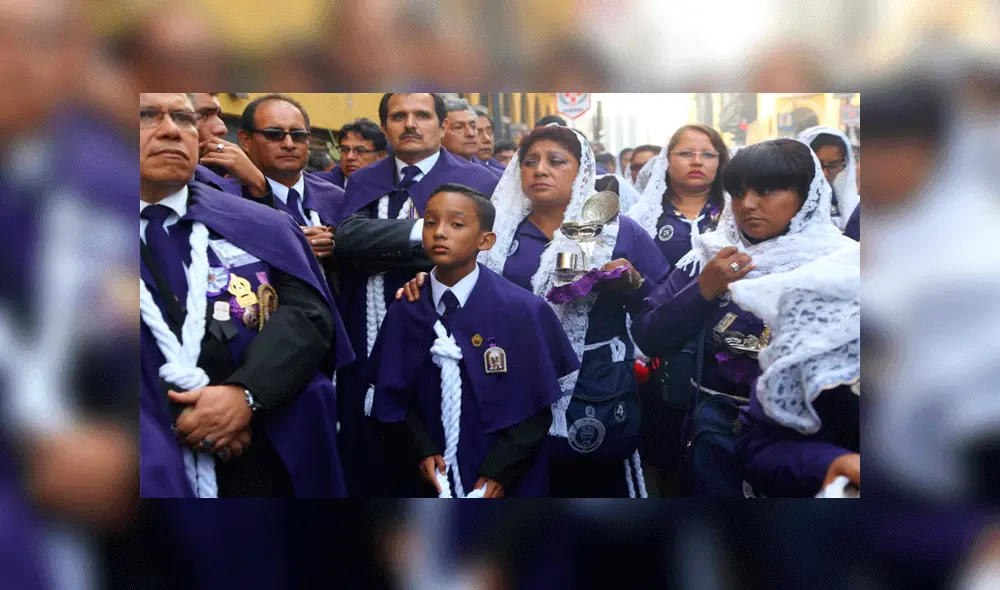 Hábito morado: piezas y puntos de venta del atuendo usado en honor al Señor de los Milagros [VIDEO]