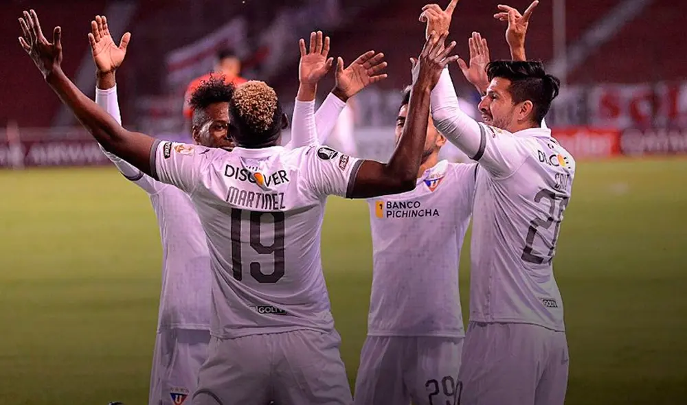 LDU goleó 4-2 a Sao Paulo por la fecha 4 de la Copa Libertadores 2020. (FOTO Conmebol). LDU goleó 4-2 a Sao Paulo por la fecha 4 de la Copa Libertadores 2020. (FOTO Conmebol).
