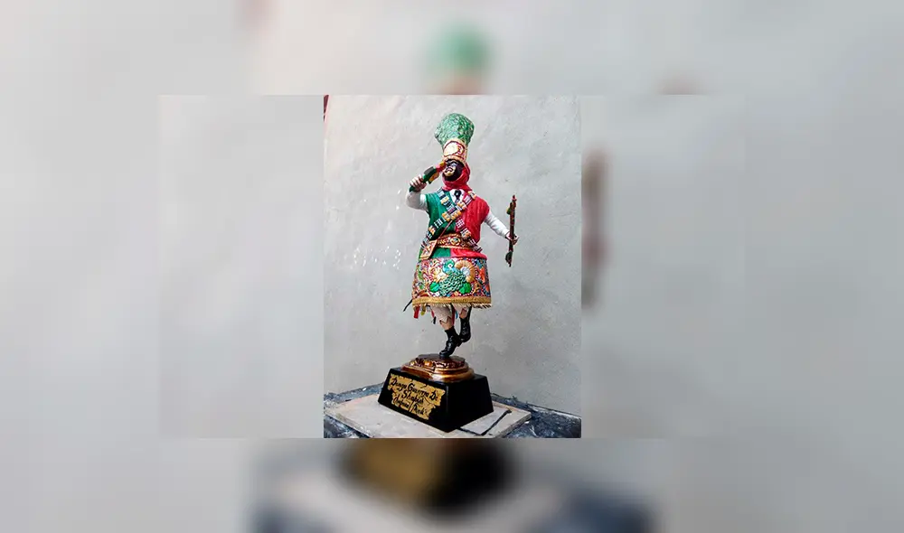 Keny Rider brañez Gonzáles escultor Huancayo Dota