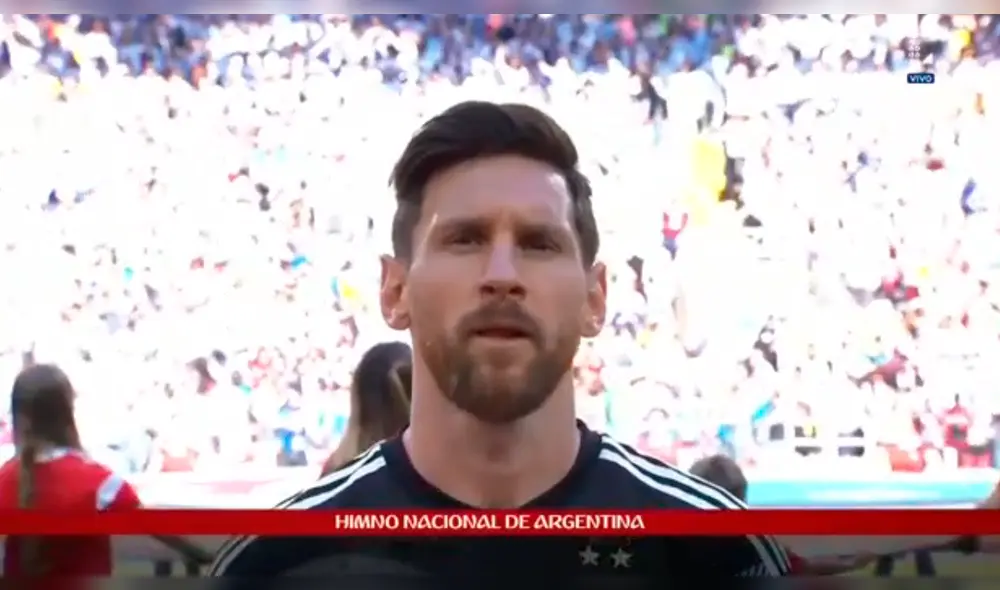 Argentina vs Islandia: así se entonó el Himno argentino en Rusia 2018 [VIDEO]