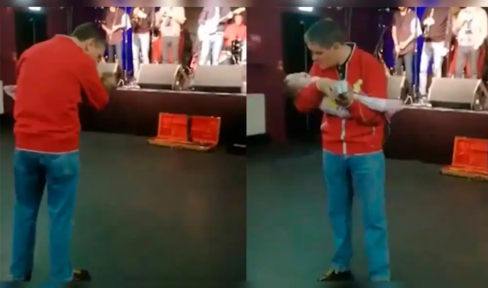 El conmovedor baile final de un padre con su bebé antes de morir [VIDEO]