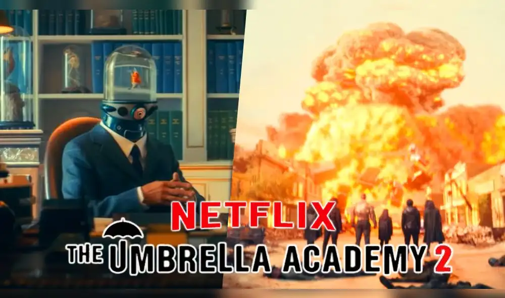 The Umbrella Academy: el equipo de superhéroes más disfuncional. Crédito: Netflix.