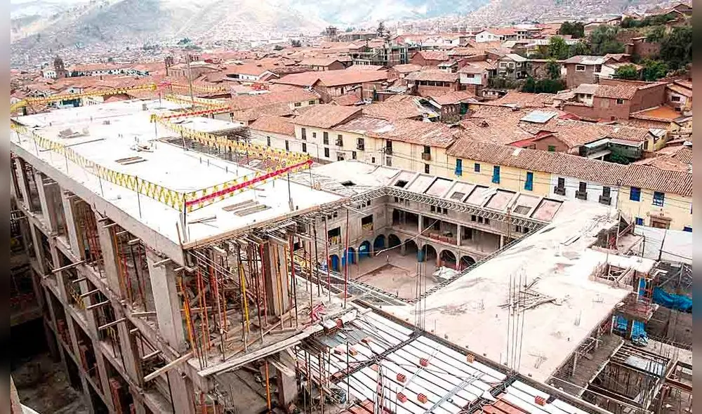 polémica. Hotel Sheraton fue edificado en el corazón de Cusco. Poder Judicial determinó demolerla por no cumplir normas.