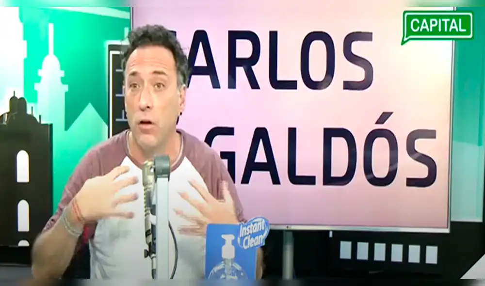 Carlos Galdós revela que un familiar suyo murió por coronavirus