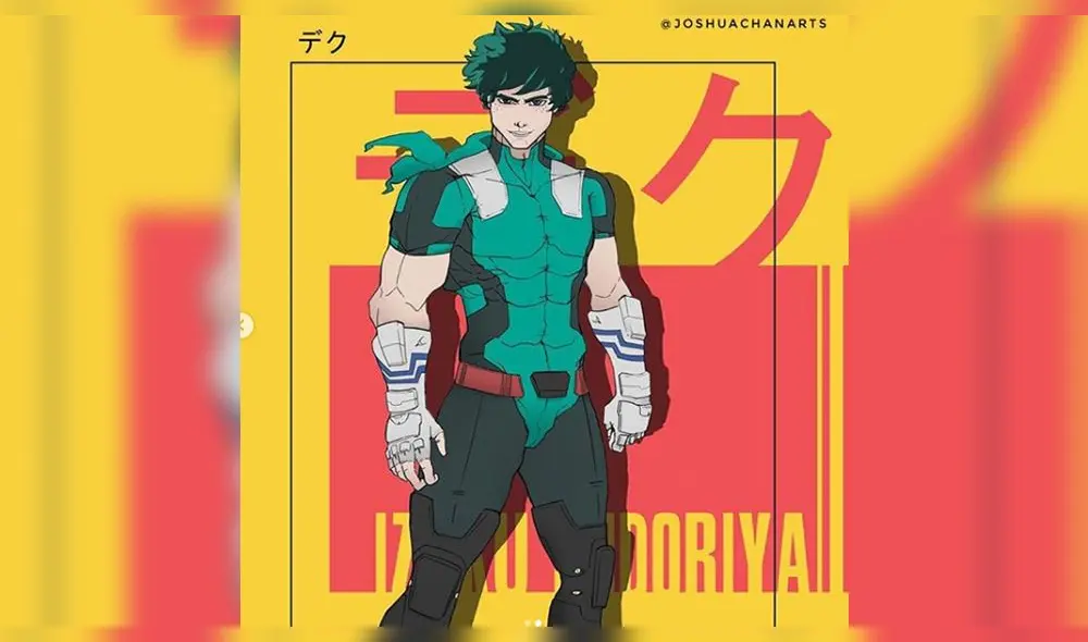 My Hero Academia: Talentoso artista crea una versión de Midoriya y Bakugo de adultos y emociona a fanáticos