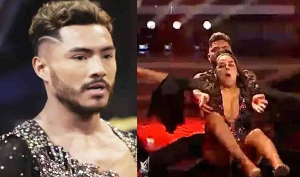 George Neyra admite estar bajo grandes niveles de estrés por polémica tras caída con Giuliana Rengifo en "El gran show". Foto: Composición La República/América TV