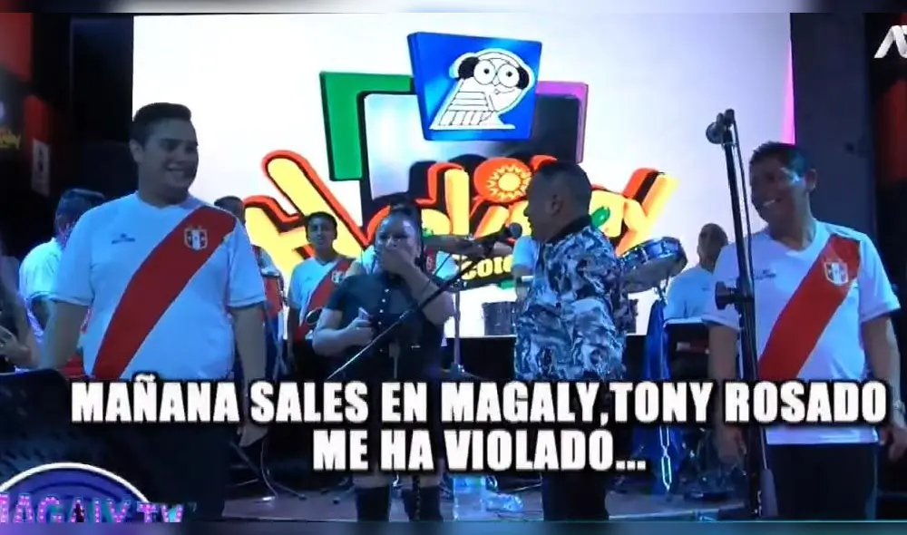 Tony Rosado insulta a mujeres en su polémico show de cumbia Tony Rosado insulta a mujeres en su polémico show de cumbia
