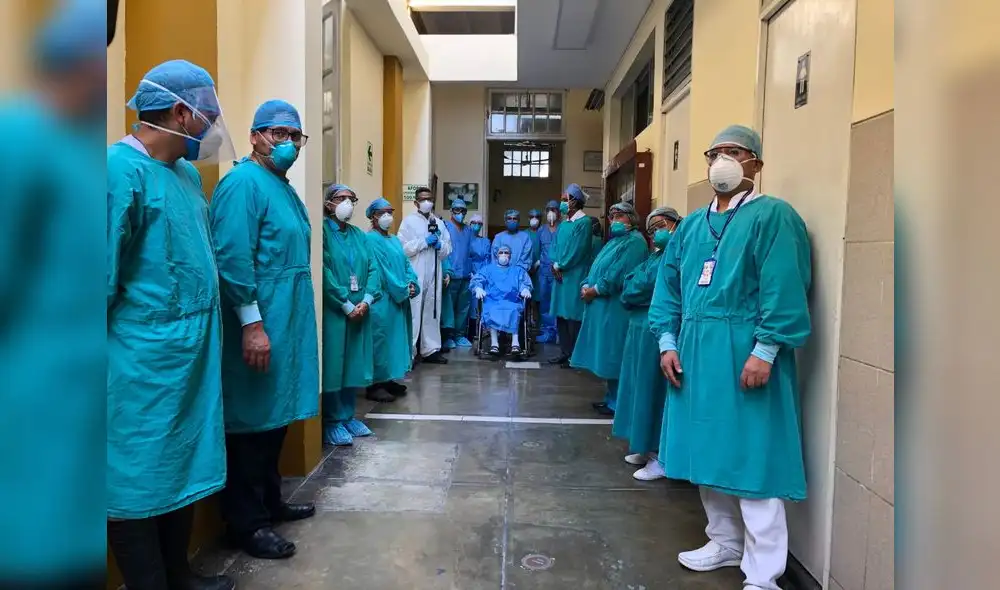 Último paciente de la deflagración en Villa El Salvador fue dado de alta del Hospital Loayza. Foto: Minsa