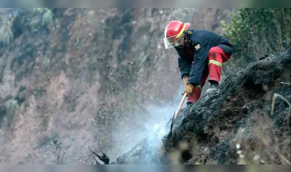 Lanzan campaña para prevenir y combatir los incendios forestales en Cusco Lanzan campaña para prevenir y combatir los incendios forestales en Cusco