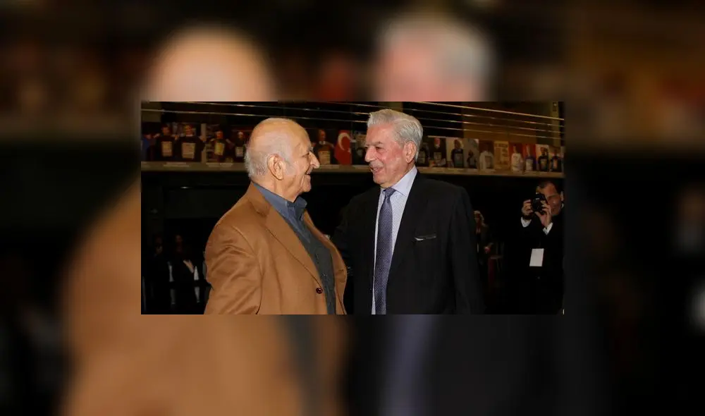 Mario Vargas Llosa le rinde homenaje a Fernando de Szyszlo Mario Vargas Llosa le rinde homenaje a Fernando de Szyszlo