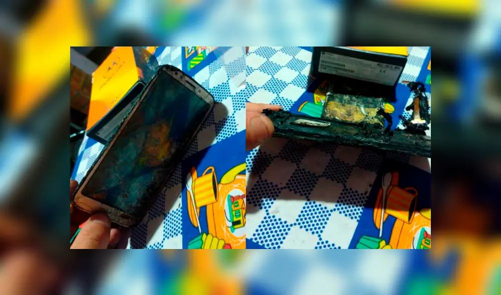 El joven publicó su accidente en redes sociales y recomendó no dormir nunca con un celular en la cama. (Foto: Facebook) El joven publicó su accidente en redes sociales y recomendó no dormir nunca con un celular en la cama. (Foto: Facebook)