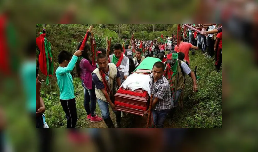 En lo que va del 2020, ya han sido asesinados 19 líderes sociales en Colombia. Foto: Composición