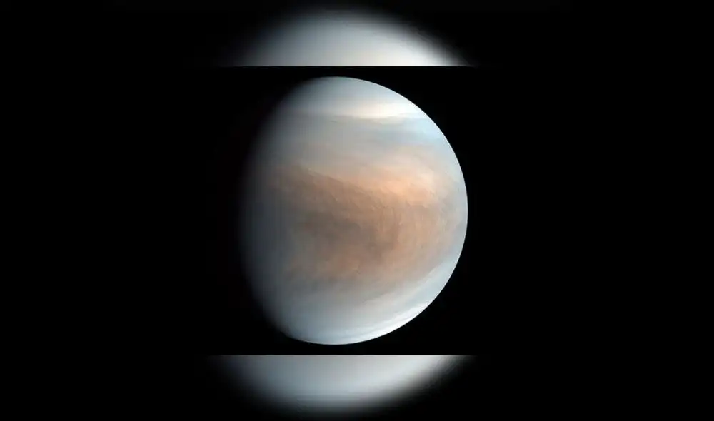 Hallaron fosfina en la atmósfera de Venus. Crédito: JAXA/ISA.