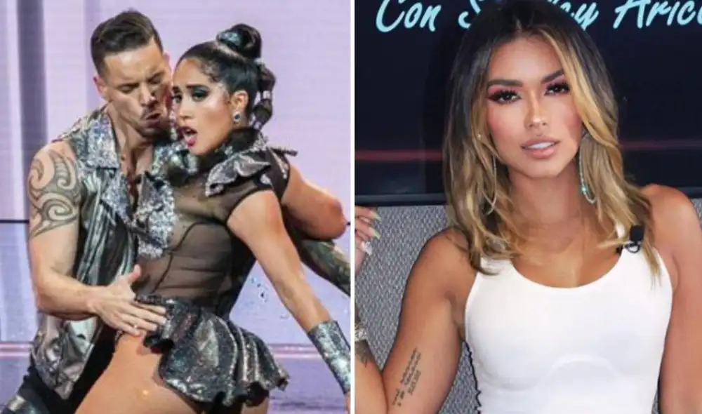 Brunela Horna contó que Anthony Aranda sería el nuevo retador de "El gran show". Foto: captura de América TV/YouTube