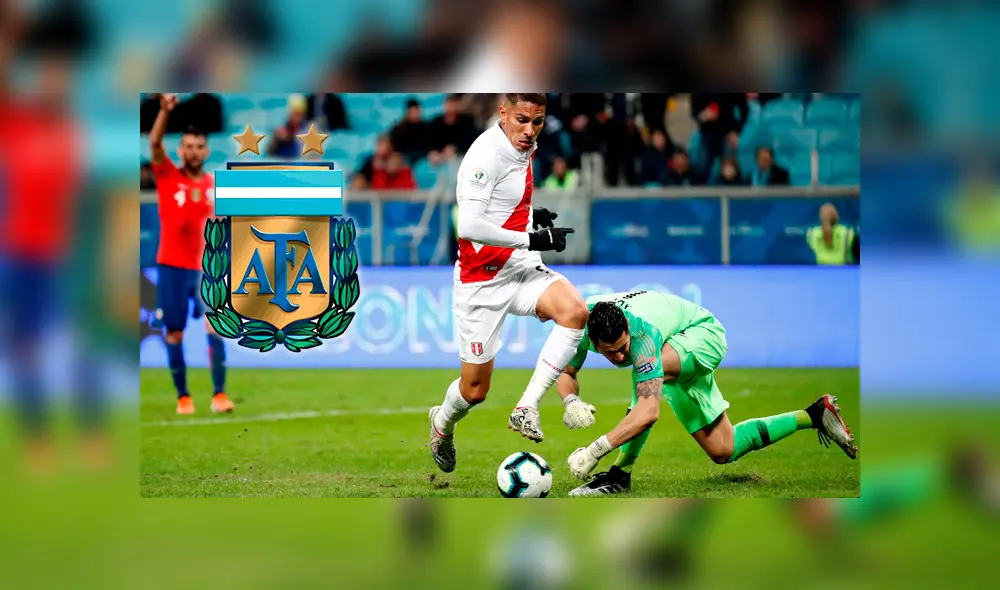 Paolo Guerrero: narrador argentino elogio al 9 peruano tras el 3-0 a Chile. Foto: EFE