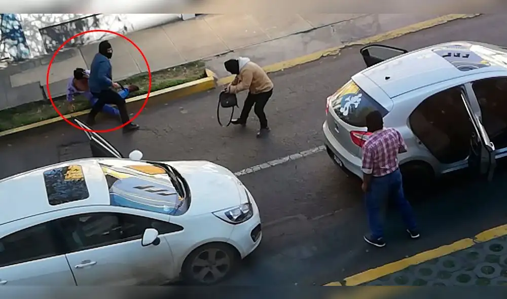 A mano armada roban unos 20 mil soles a cambista en plena calle de Arequipa