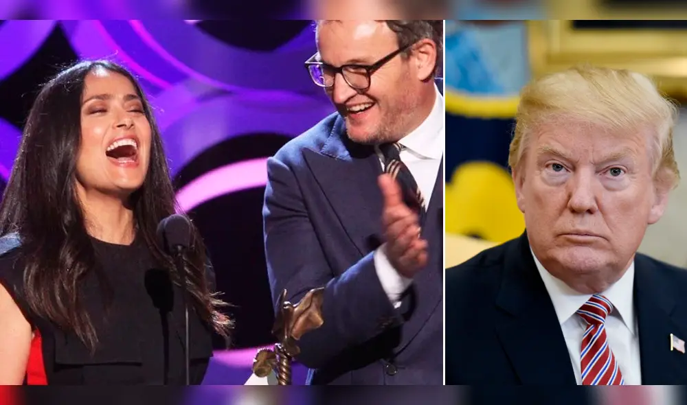 Óscar 2018: Salma Hayek responde a Donald Trump tras comentario racista [VIDEO]