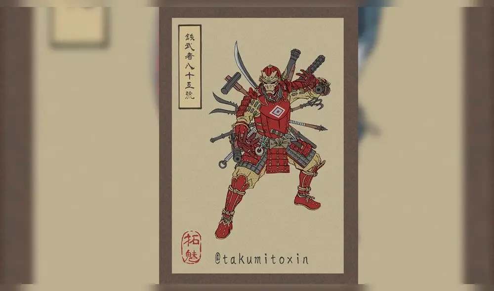 Avengers: Endgame: publican retratos japoneses de los Vengadores y Thanos  [FOTOS]