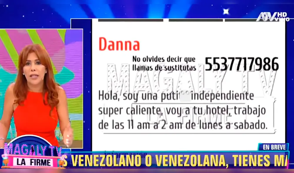 Andrea Luna denuncia filtración de fotografías en sitio web para adultos [VIDEO]