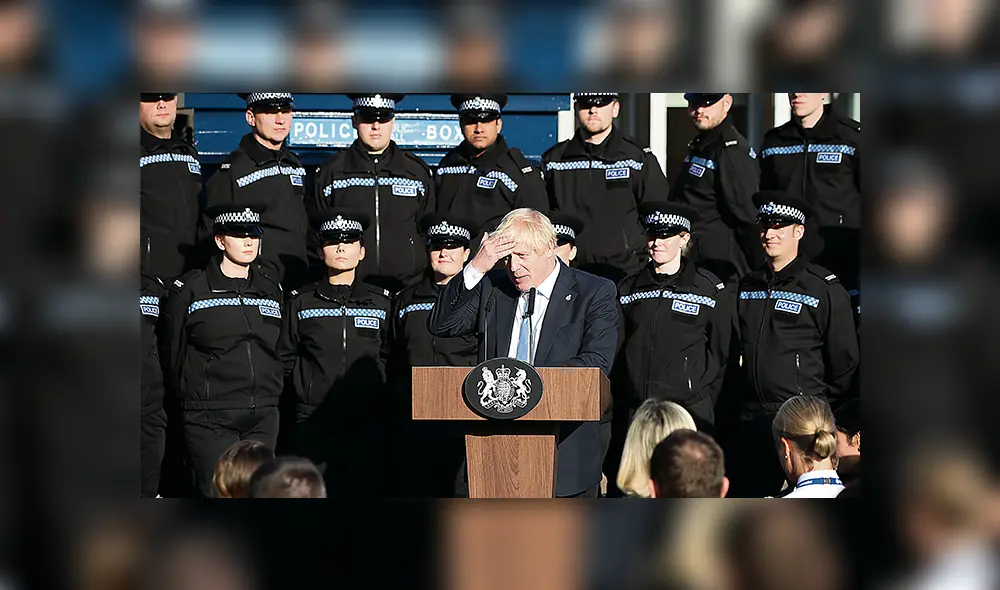 Obcecado. Boris Johnson, primer ministro británico, se mantiene firme en su decisión. Obcecado. Boris Johnson, primer ministro británico, se mantiene firme en su decisión.