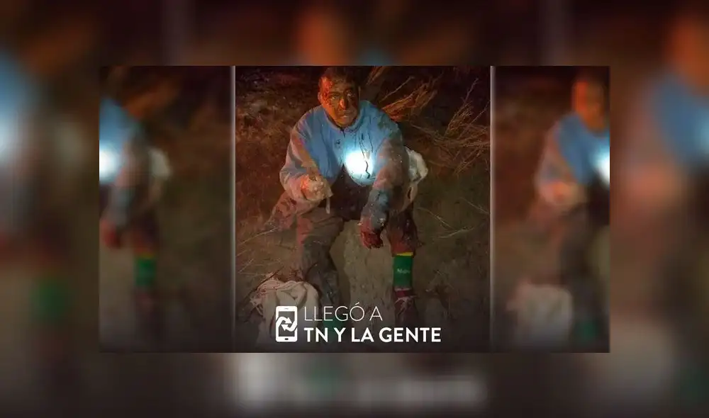 Vicente Navarrete fue encontrado tras varias horas de búsqueda en el campo. TN Noticias